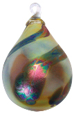 Rain Drop Ornament - Antique Gold