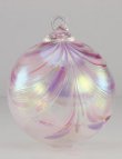 Glass Eye Studio Pink Taffy ornament