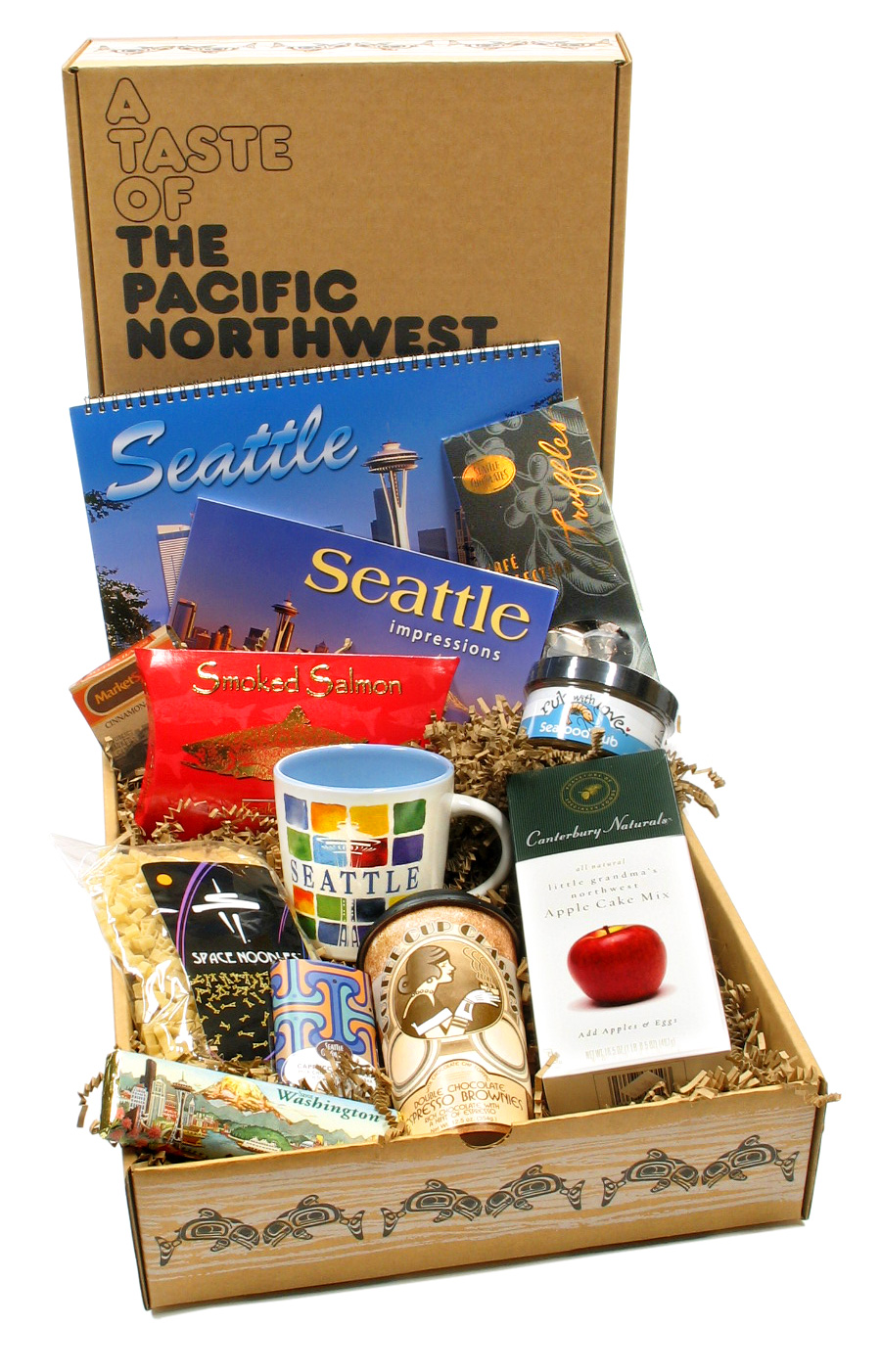 Seattle theme Gift Box Sampler
