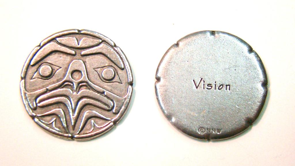 Native Coins - Pocket Spirit Eagle Front (VISION)