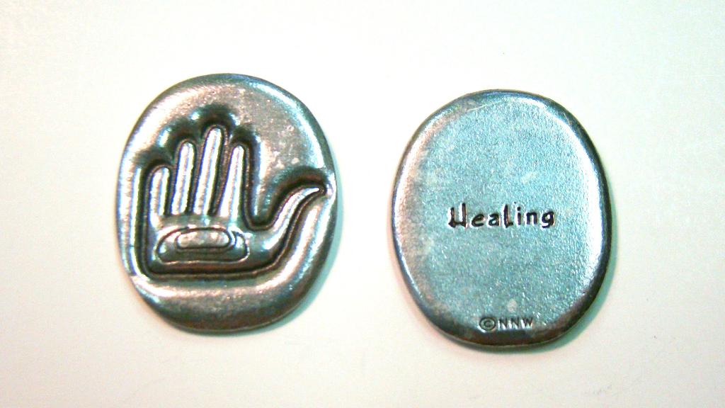 Native Coins - Pocket Spirit Hand (HEALING TOUCH/FAMILY/COMMUNITY)