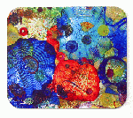 Glass design on your mouse pad.