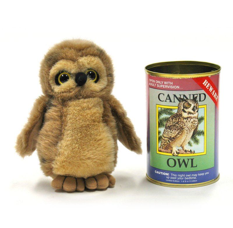 Canned Owl Critter